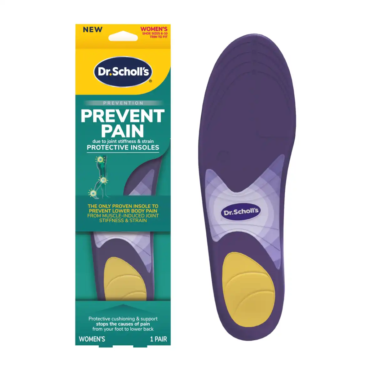 Best Insoles for Knee and Back Pain drscholl
