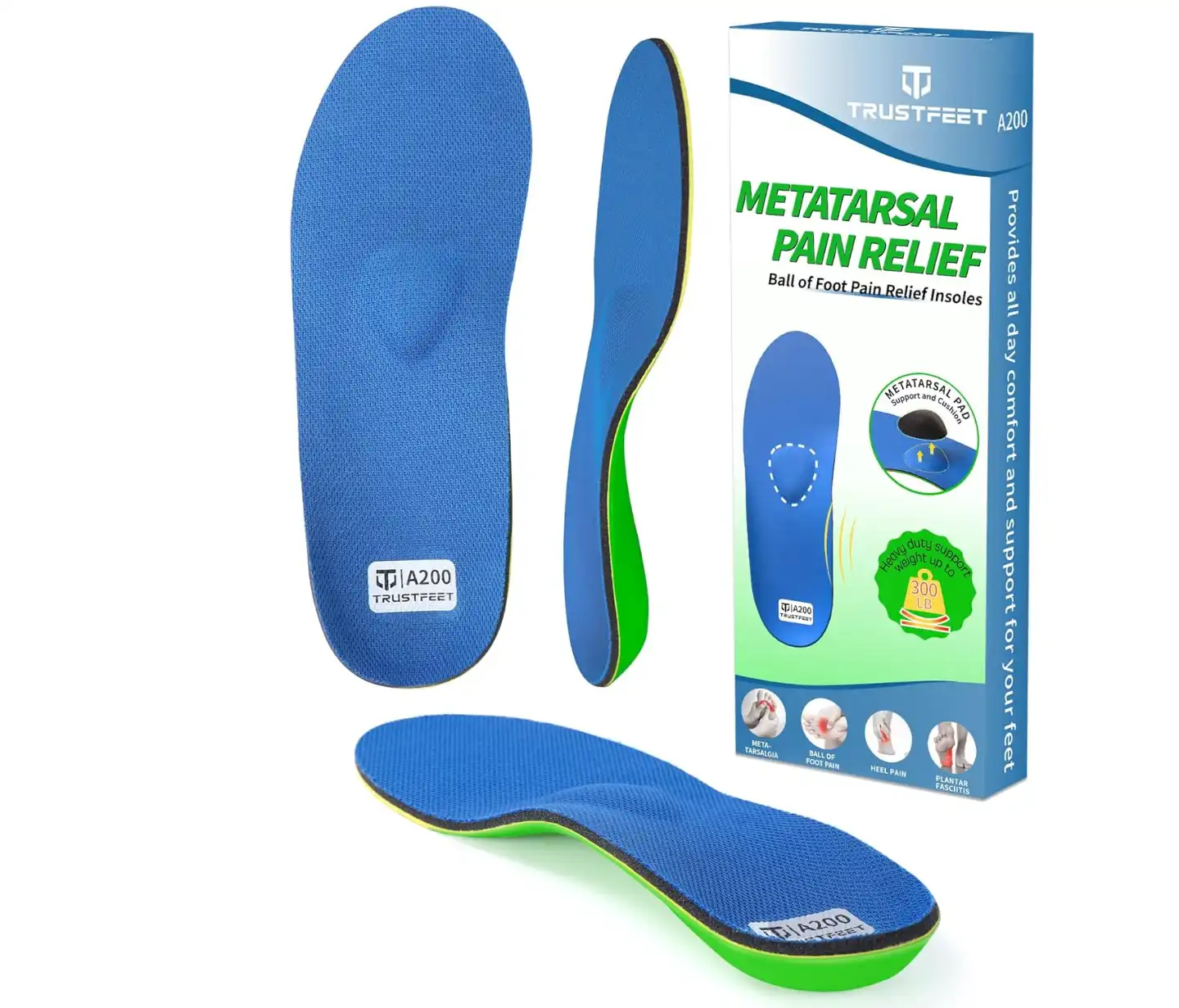 Mortons Neuroma relief 
 by trustfeet insoles