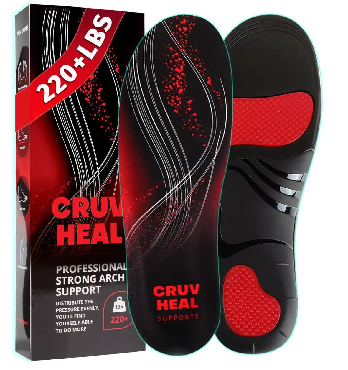  knee pain relief insoles-cruveheal