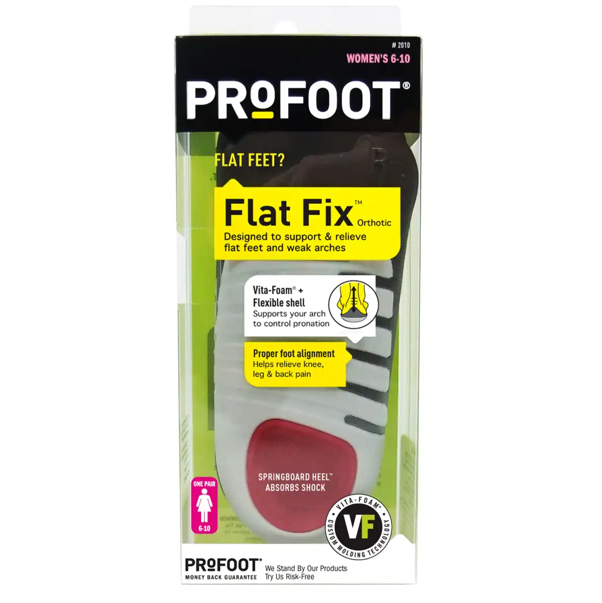 Best Insoles for Bunions and Flat Feet- profoot