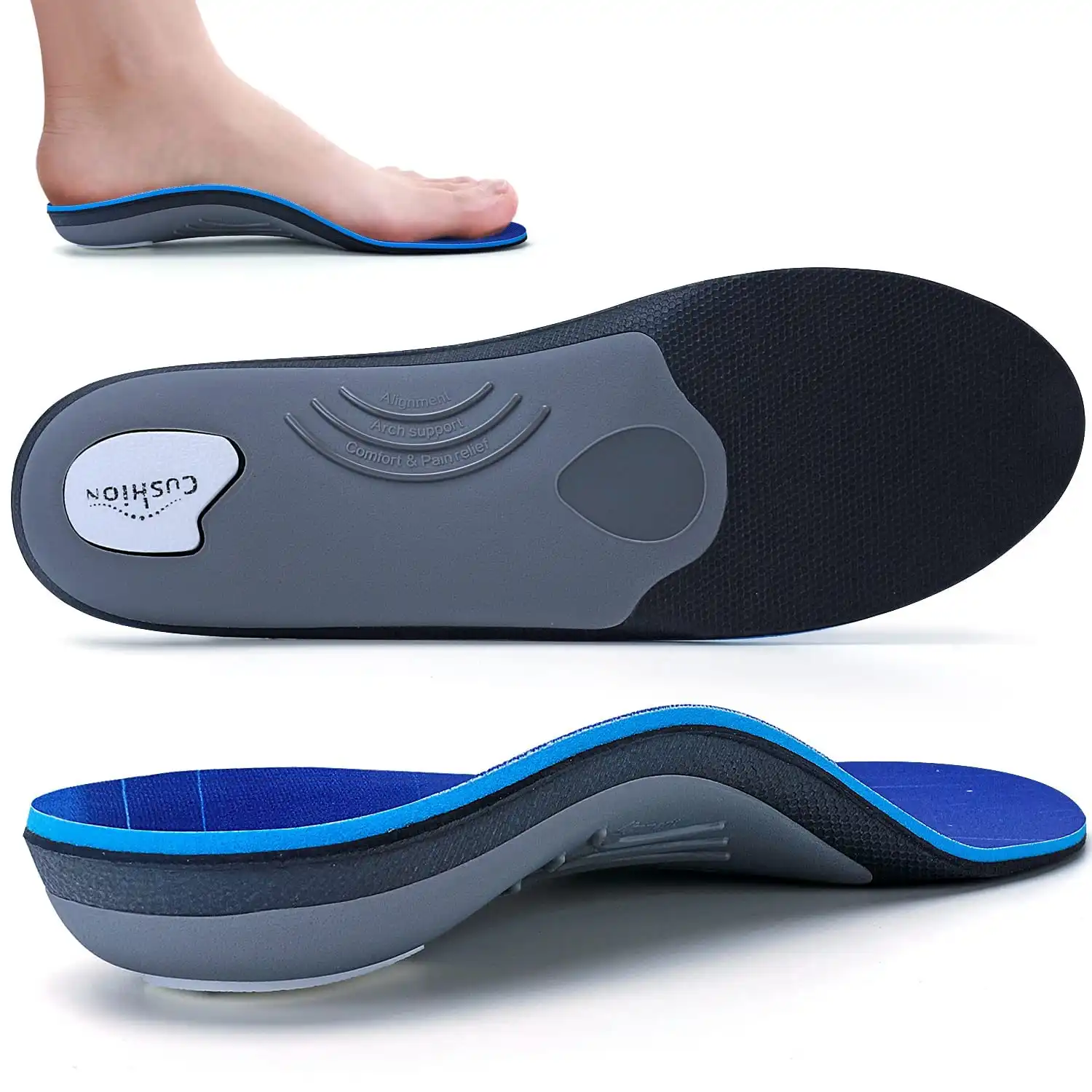 Best Insoles for Teachers - walkomfy gel shoes inserts