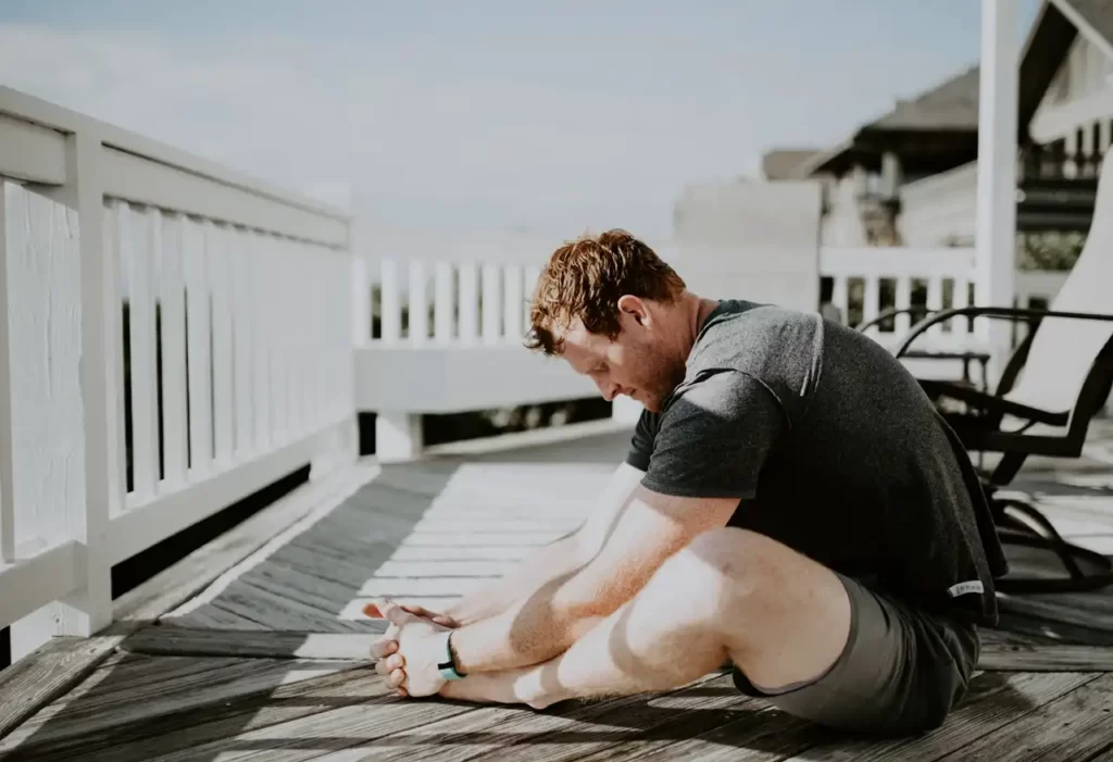 calf stretch for release plantar fasciitis pain